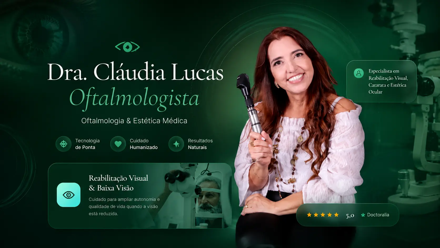 Preview do site Dra. Cláudia Lucas